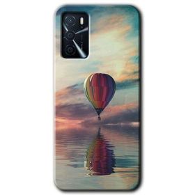 Gramaphone Oppo A16 HD Desen Baskılı Arka Kapak Zeplin Kılıf