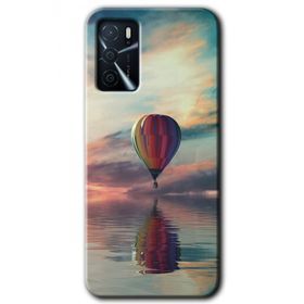 Gramaphone Oppo A16 HD Desen Baskılı Arka Kapak Zeplin Kılıf