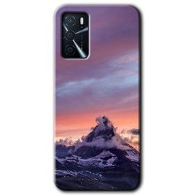 Gramaphone Oppo A16 HD Desen Baskılı Arka Kapak Zirve Kılıf