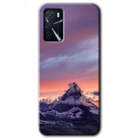 Gramaphone Oppo A16 HD Desen Baskılı Arka Kapak Zirve Kılıf