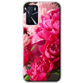 Gramaphone Oppo A16 Kılıf HD Desen Baskılı Arka Kapak - Beyaz Mermer Desenli G Harfi Kılıf