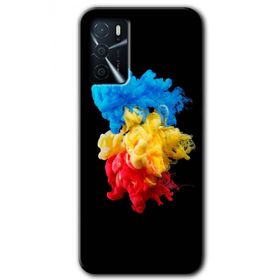 Gramaphone Oppo A16 Kılıf HD Desen Baskılı Arka Kapak - Black 1 Kılıf