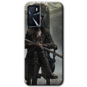 Gramaphone Oppo A16 Kılıf HD Desen Baskılı Arka Kapak - Bloodborne Hunters Kılıf