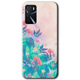Gramaphone Oppo A16 Kılıf HD Desen Baskılı Arka Kapak - Blur Lights Kılıf