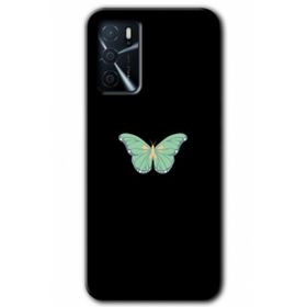 Gramaphone Oppo A16 Kılıf HD Desen Baskılı Arka Kapak - Butterfly Tree Kılıf