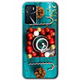 Gramaphone Oppo A16 Kılıf HD Desen Baskılı Arka Kapak - Christmas Kılıf