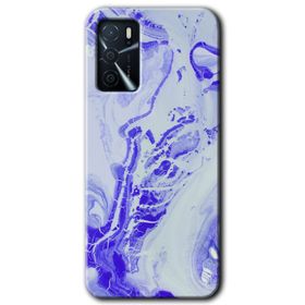 Gramaphone Oppo A16 Kılıf HD Desen Baskılı Arka Kapak - Cranny Liquid Wall Kılıf