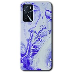 Gramaphone Oppo A16 Kılıf HD Desen Baskılı Arka Kapak - Cranny Liquid Wall Kılıf
