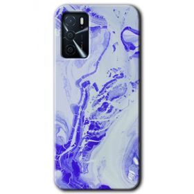 Gramaphone Oppo A16 Kılıf HD Desen Baskılı Arka Kapak - Cranny Liquid Wall Kılıf