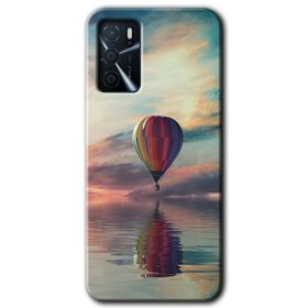 Gramaphone Oppo A16 Kılıf HD Desen Baskılı Arka Kapak - Dalga Kılıf