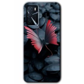 Gramaphone Oppo A16 Kılıf HD Desen Baskılı Arka Kapak - Dark Butterfly Kılıf