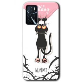 Gramaphone Oppo A16 Kılıf HD Desen Baskılı Arka Kapak - Dark Sunday Kılıf