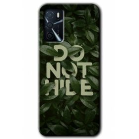Gramaphone Oppo A16 Kılıf HD Desen Baskılı Arka Kapak - Do Not Hide Kılıf
