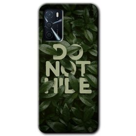 Gramaphone Oppo A16 Kılıf HD Desen Baskılı Arka Kapak - Do Not Hide Kılıf