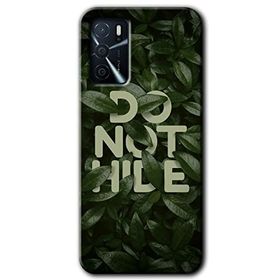Gramaphone Oppo A16 Kılıf HD Desen Baskılı Arka Kapak - Do Not Hide Kılıf