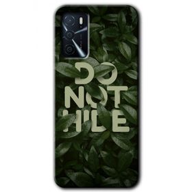 Gramaphone Oppo A16 Kılıf HD Desen Baskılı Arka Kapak - Do Not Hide Kılıf