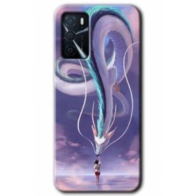 Gramaphone Oppo A16 Kılıf HD Desen Baskılı Arka Kapak - Dragon Snake Kılıf