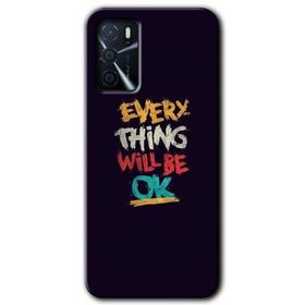 Gramaphone Oppo A16 Kılıf HD Desen Baskılı Arka Kapak - Everything Kılıf