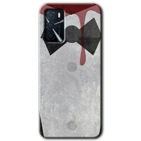 Gramaphone Oppo A16 Kılıf HD Desen Baskılı Arka Kapak - Gentleman Blood Kılıf