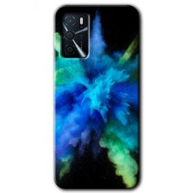 Gramaphone Oppo A16 Kılıf HD Desen Baskılı Arka Kapak - Gezegen Karışımı Kılıf