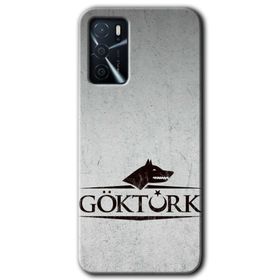 Gramaphone Oppo A16 Kılıf HD Desen Baskılı Arka Kapak - Göktürk Kılıf