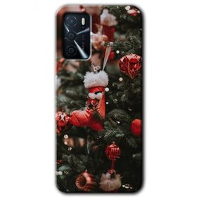 Gramaphone Oppo A16 Kılıf HD Desen Baskılı Arka Kapak - Happy New Year Kılıf