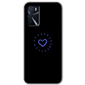 Gramaphone Oppo A16 Kılıf HD Desen Baskılı Arka Kapak - Heart Strokes Kılıf