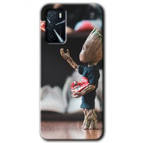 Gramaphone Oppo A16 Kılıf HD Desen Baskılı Arka Kapak - I am Groot Kılıf