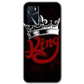 Gramaphone Oppo A16 Kılıf HD Desen Baskılı Arka Kapak - King Kılıf
