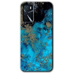 Gramaphone Oppo A16 Kılıf HD Desen Baskılı Arka Kapak - Klas Mermer Kılıf