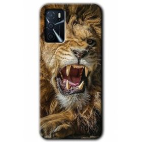 Gramaphone Oppo A16 Kılıf HD Desen Baskılı Arka Kapak - Lion King Kılıf