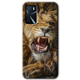 Gramaphone Oppo A16 Kılıf HD Desen Baskılı Arka Kapak - Lion King Kılıf