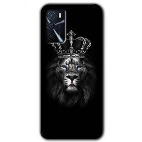 Gramaphone Oppo A16 Kılıf HD Desen Baskılı Arka Kapak - Lion King Kılıf
