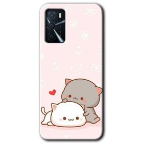 Gramaphone Oppo A16 Kılıf HD Desen Baskılı Arka Kapak - Liquid Colorfull Kılıf