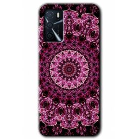 Gramaphone Oppo A16 Kılıf HD Desen Baskılı Arka Kapak - Mandala Patterns Kaleidoscope Kılıf