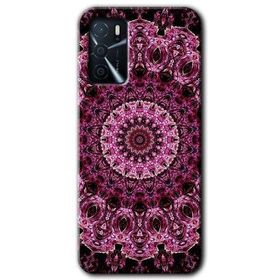 Gramaphone Oppo A16 Kılıf HD Desen Baskılı Arka Kapak - Mandala Patterns Kaleidoscope Kılıf