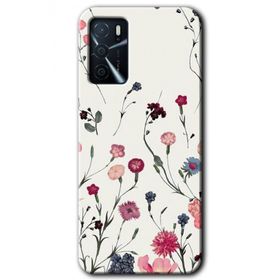 Gramaphone Oppo A16 Kılıf HD Desen Baskılı Arka Kapak - Mat Çiçek Kılıf