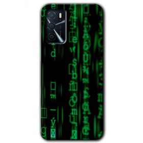 Gramaphone Oppo A16 Kılıf HD Desen Baskılı Arka Kapak - Matrix Kılıf