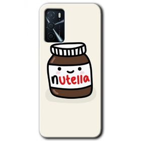 Gramaphone Oppo A16 Kılıf HD Desen Baskılı Arka Kapak - Nutella Aşkım Kılıf