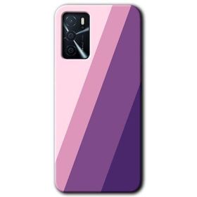 Gramaphone Oppo A16 Kılıf HD Desen Baskılı Arka Kapak - Oblique Kılıf