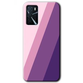 Gramaphone Oppo A16 Kılıf HD Desen Baskılı Arka Kapak - Oblique Kılıf