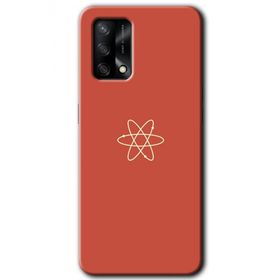 Gramaphone Oppo A54 Hd Desen Atom Baskılı Arka Kapak