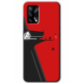 Gramaphone Oppo A54 Hd Desen Avengers Tower Baskılı Arka Kapak