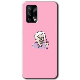 Gramaphone Oppo A54 Hd Desen Bad Grandmother Baskılı Arka Kapak