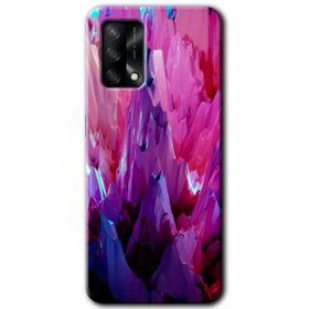 Gramaphone Oppo A54 HD Desen Baskılı Arka Kapak Abstraction Sharp Kılıf