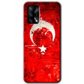 Gramaphone Oppo A54 HD Desen Baskılı Arka Kapak Albayrak 2 Kılıf