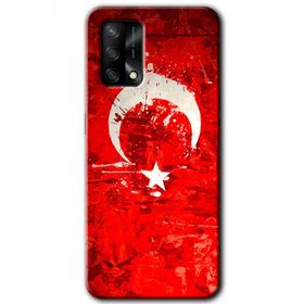 Gramaphone Oppo A54 HD Desen Baskılı Arka Kapak Albayrak 2 Kılıf
