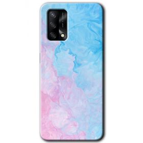 Gramaphone Oppo A54 HD Desen Baskılı Arka Kapak Blue Art Kılıf
