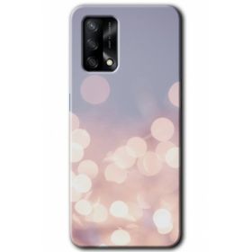 Gramaphone Oppo A54 HD Desen Baskılı Arka Kapak Blur Lights Kılıf