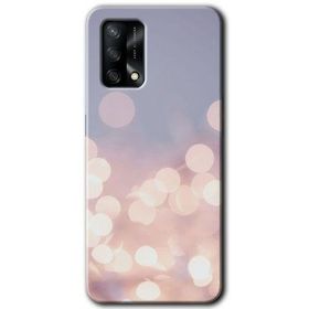 Gramaphone Oppo A54 HD Desen Baskılı Arka Kapak Blur Lights Kılıf